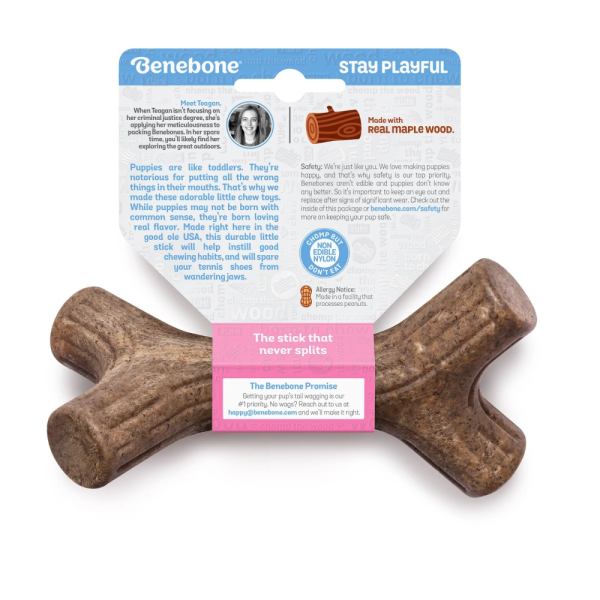 Benebone Maple Wood Flavored Stick Chew Toy for Puppy Cheap