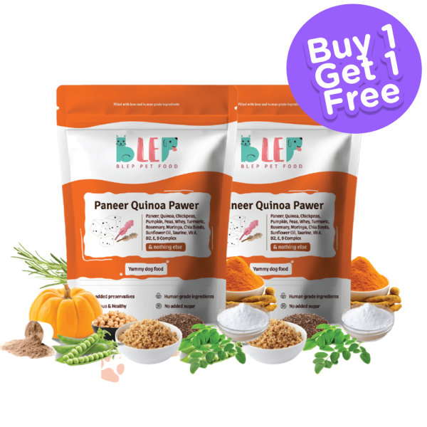 BLEP Paneer Quinoa Pawer Dog Wet Food (200g)  (Buy 1 Get 1) (Limited Shelf Life) Discount