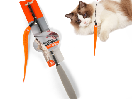 Fofos Retractable Worm Teaser for Cats For Discount