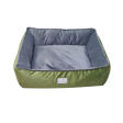 House of Furry Turkish Velvet Bolster Pet Bed Simba (Multicolor) Supply