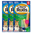 INABA Churu Rolls Chicken Recipe Wraps Tuna Cat Treats For Discount