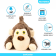 Barkbutler JumBoh the Bear Plush Toy for Dogs | For Medium Chewers (Brown) Fashion