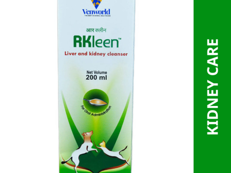 Venkys RKleen Syrup Liver & Kidney Support for Dogs & Cats (200ml) Hot on Sale