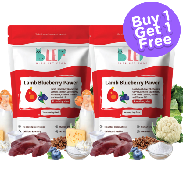 BLEP Lamb Blueberry Pawer Dog Wet Food (300g) (Buy 1 Get 1) (Limited Shelf Life) on Sale