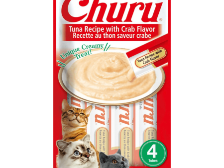 INABA Churu Tuna with Crab Cat Treats Fashion