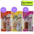 Kitty Treats Chicken Sushi, Chicken with Scallop and Soft Chicken and Tuna Cat Treats Combo Online