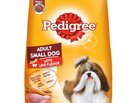 Pedigree Lamb & Veg Flavour Adult Small Dog Dry Food (Limited Shelf Life) Discount