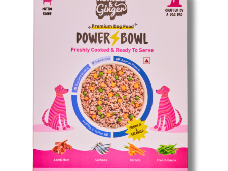 Homiee & Ginger Power Bowl Surf & Turf Fresh Food for Dogs Supply