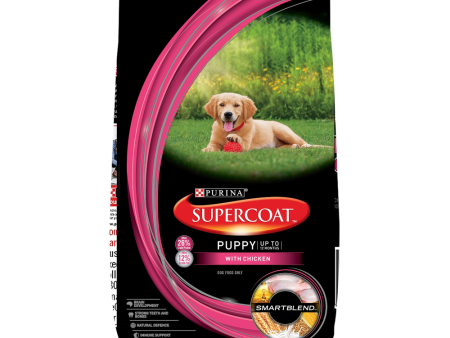 Purina SuperCoat Chicken Puppy Dog Dry Food (Limited Shelf Life) on Sale