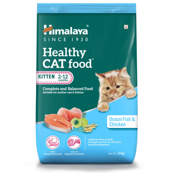 Himalaya Ocean Fish & Chicken Healthy Mother & Kitten Cat Dry Food For Discount