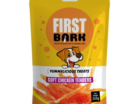 First Bark Soft Chicken Tenders Dog Treats (350g) Cheap