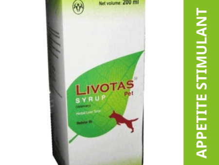 Intas Livotas Liver Tonic Appetite Booster for Dogs & Cats (200ml) For Discount