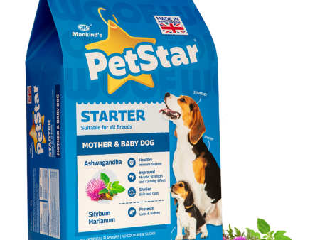 Mankind Petstar Starter Mother & Baby Dog Dry Food Online now