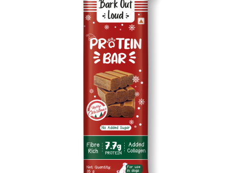 Bark Out Loud Collagen Protein Bar Chicken & Fish Treat for Dogs (35g) Fashion