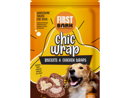 First Bark Biscuits & Chicken Wrap Dog Treats Online Hot Sale