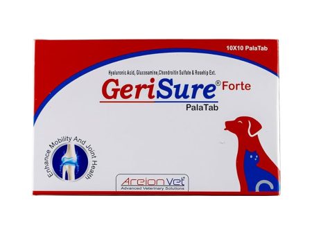 Areion Vet Gerisure Forte Tablets for Dogs and Cats (10 tablets) Sale