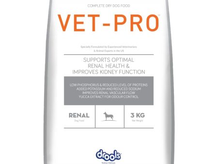 Drools VET PRO Renal Adult Dog Dry Food Fashion