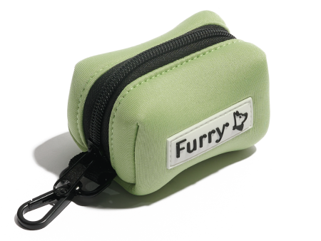 Furry & Co Poop Bag Holder for Dogs (Matcha Latte) For Discount