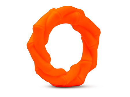 Kibbo Non Toxic Knotted Rubber Ring Chew Toy for Dogs and Cat (Orange) Hot on Sale