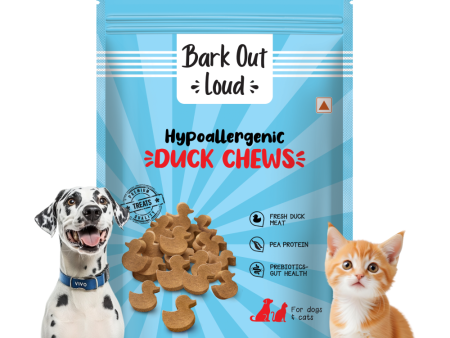 Bark Out Loud Hypoallergenic Duck Meat Treats  for Cats and Dogs For Cheap