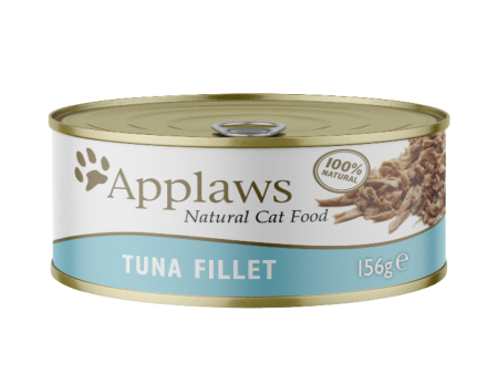 Applaws Tuna Fillet Tinned Cat Wet Food (156g) (Limited Shelf Life) For Cheap