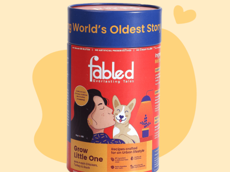 Fabled Grow Little One Fresh Chicken Turkey & Duck Small Medium Dog Dry Food For Cheap