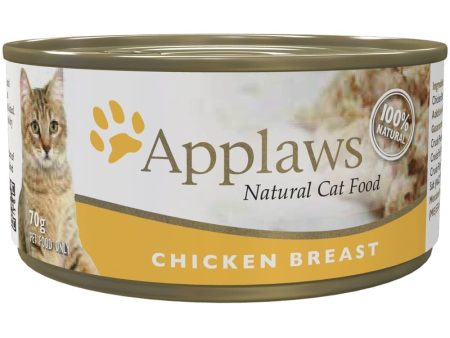 Applaws Chicken Breast Tinned Cat Wet Food (70g) on Sale