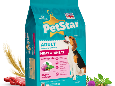 Mankind Petstar Meat and Wheat Adult Dog Dry Food Online