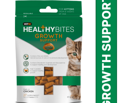 Mark and Chappell Healthy Bites Growth Support Kitten Treats For Sale