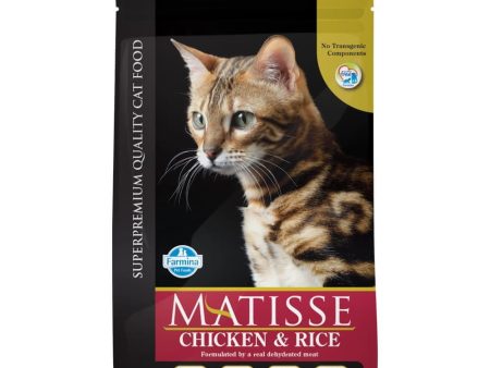 Farmina Matisse Chicken & Rice Adult Cat Dry Food For Discount