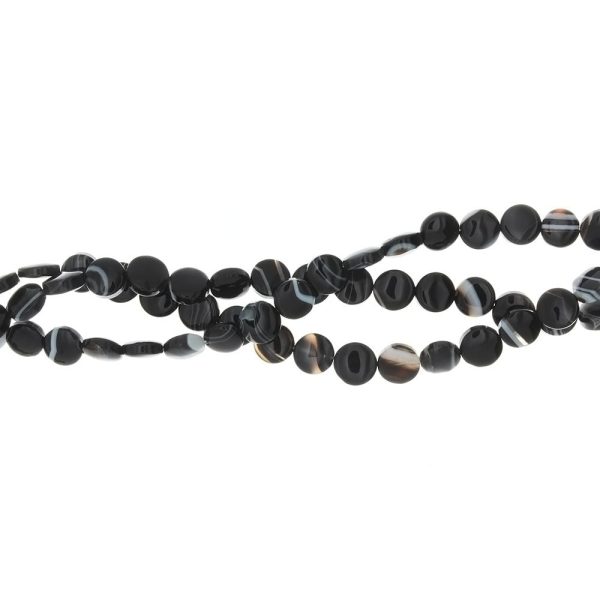 BLACK LINE COIN 10 MM STRAND Online Hot Sale