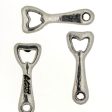 NOVELTY BOTTLE OPENER 11 X 28 MM PEWTER CHARM Online Hot Sale