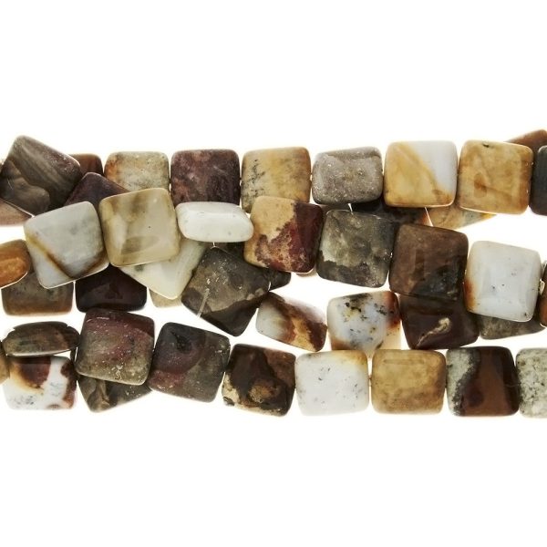 NATURAL SQUARE 18 MM STRAND Online now