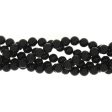 BLACK ROUND 10 MM STRAND Cheap