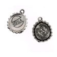 NOVELTY BOTTLE CAP 17 X 21 MM PEWTER CHARM Online Sale