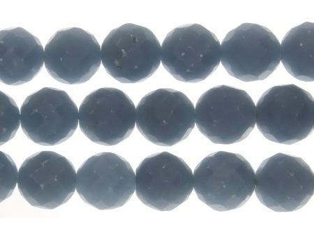 ANGELITE ROUND FACETED 12 MM STRAND Fashion