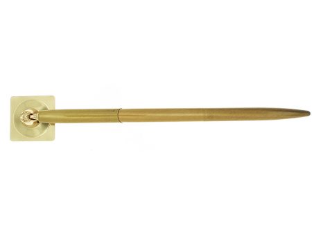 DESK PEN FLORENTINE GOLD NOVELTY on Sale