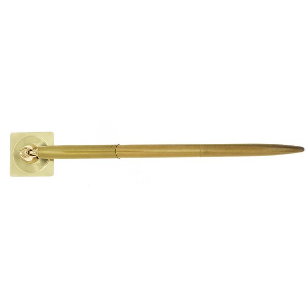 DESK PEN FLORENTINE GOLD NOVELTY on Sale