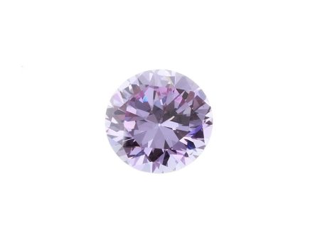 CUBIC ZIRCONIA AMETHYST LAVENDER ROUND GIANT FACETED GEMS Online Hot Sale