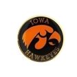 ENAMEL HOBBY IOWA HAWKEYES INSERT Hot on Sale