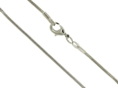 CHAIN NECKLACE SNAKE SILVER 1.9 MM X 18 IN (DOZ) Online