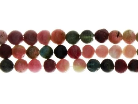 TOURMALINE WATERMELON ROUND 7 MM STRAND Discount