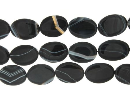 BLACK LINE OVAL 22 X 30 MM STRAND on Sale