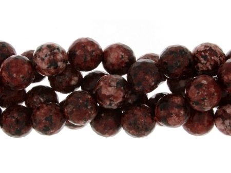 DYED ROUND FACETED 10 MM STRAND For Sale