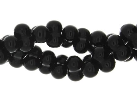 BLACK PEANUT 9 X 15 MM STRAND on Sale