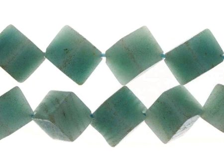 AMAZONITE 12mm Cube Hot on Sale