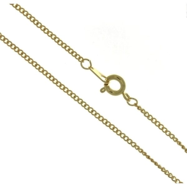 CHAIN NECKLACE CURB GOLD 1.6 MM X 24 IN (DOZ) on Sale