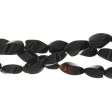 BLACK TWIST 8 X 15 MM STRAND Fashion