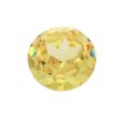 CUBIC ZIRCONIA CITRINE GOLDEN ROUND GIANT FACETED GEMS Hot on Sale