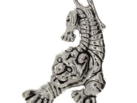 ANIMAL TIGER 16 X 35 MM PEWTER CHARM For Discount